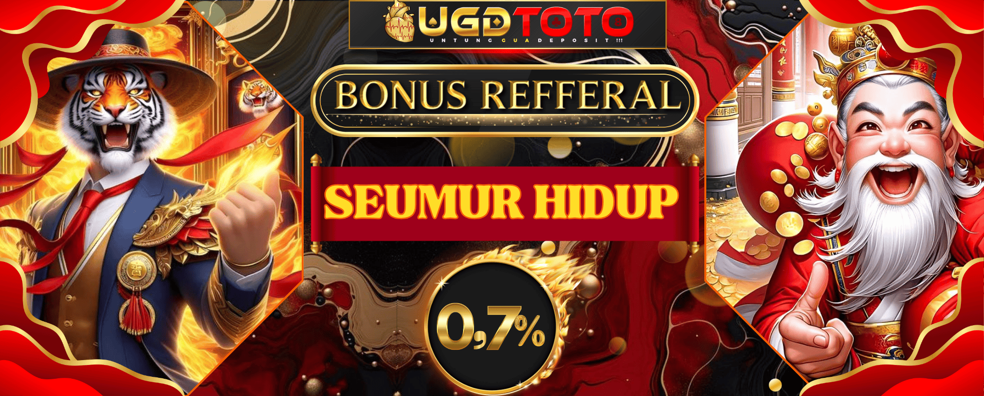 BONUS REFFERAL BANNER SLIDER